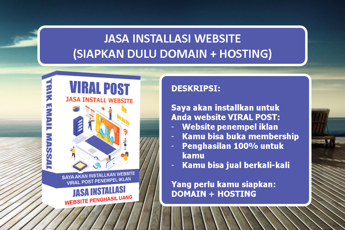 Jasa Installasi Website Viral Post