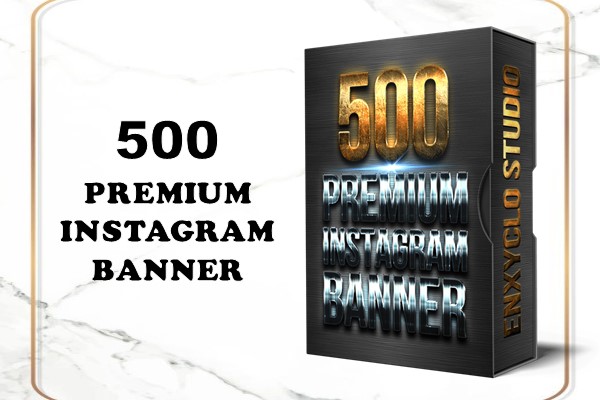 500 Premium Instagram Banner