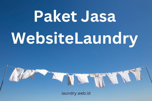 Paket Jasa Website Laundry