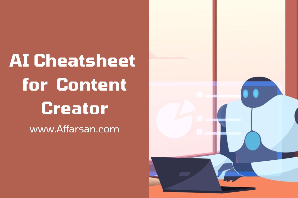 AI ChatGPT Cheatsheet for Content Creator