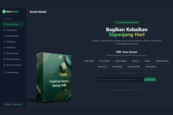 ImersMuslim &ndash; Generator Konten Dakwah (Gratis)