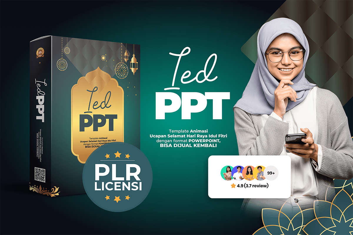 Ied PPT Ramadhan Licensi PLR Bisa Dijual Kembali