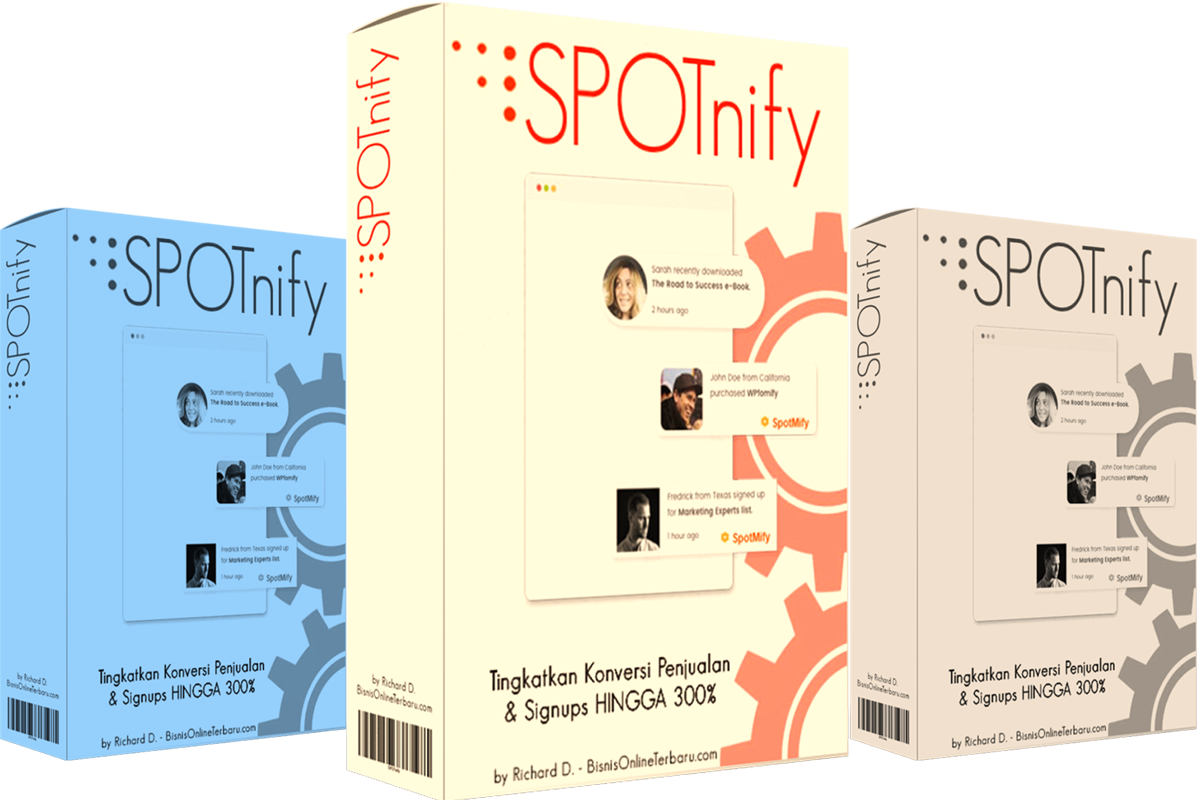 SPOTnify - WPFomify versi Blogspot