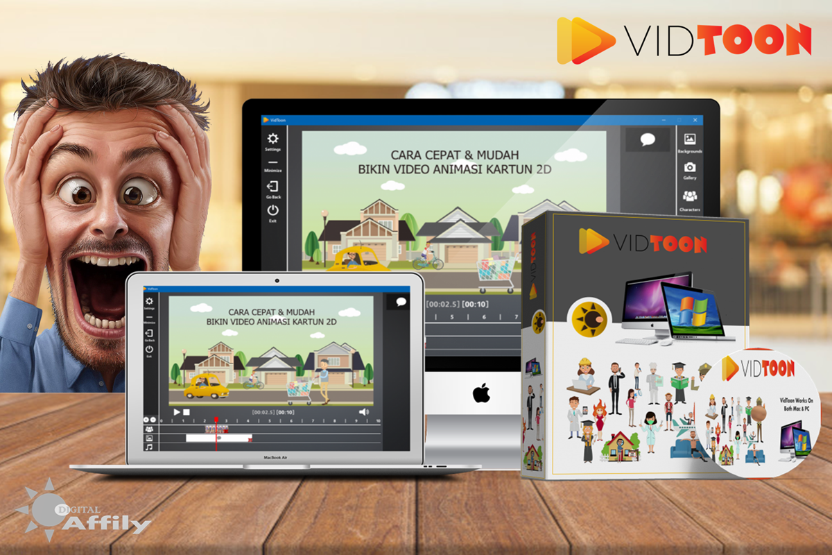 VidToon Cartoon Software (Commercial)