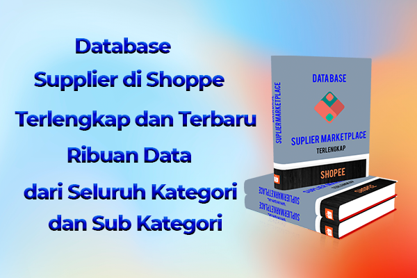 Database Supplier Shopee Terbaru