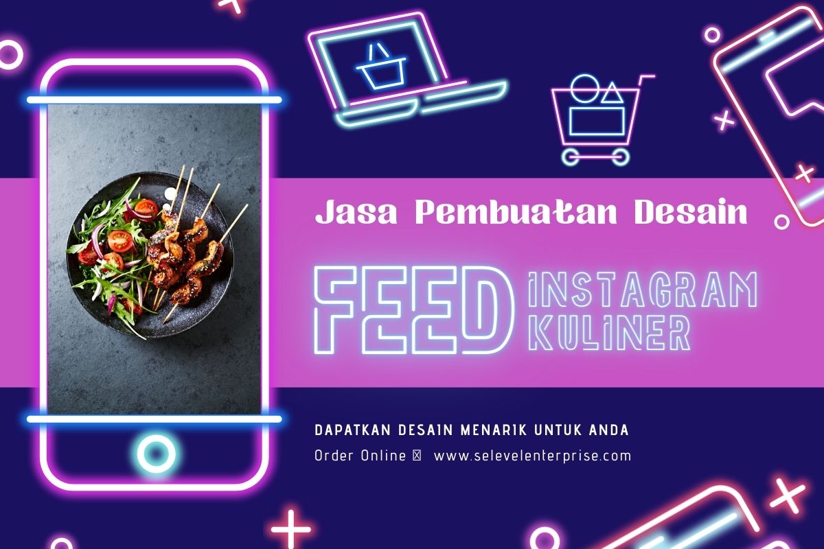 Jasa Pembuatan Desain Feed Instagram Kuliner