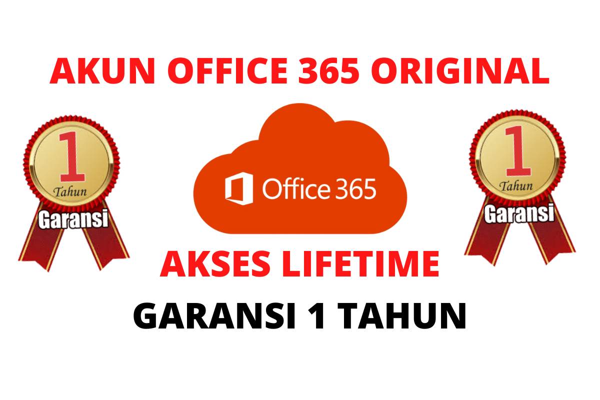 Akun Office 365 Original Garansi 1 Tahun