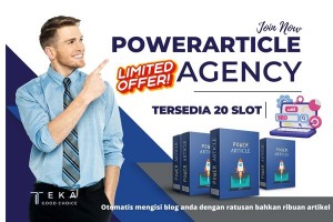 Agency Power Article - Profit 100% Milik Anda Hanya Untuk 20 Slot 