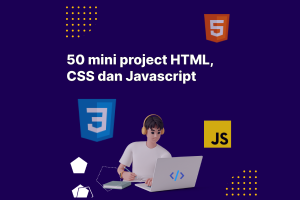 50 mini project HTML, CSS dan Javascript