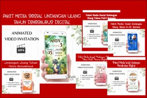 Paket Media Sosial Template Video Undangan 