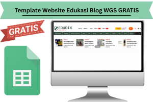 Template Website Edukasi Blog WGS GRATIS