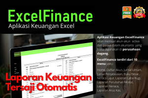 Aplikasi Keuangan Excel Perusahaan Dagang - ExcelFinance