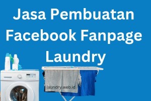Jasa Pembuatan Facebook Fanpage Laundry