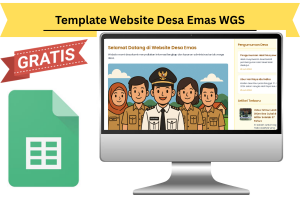 Template Website Desa Emas WGS