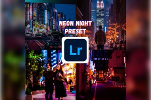 40 Lightroom Preset Bundle | Neon Nights Presets