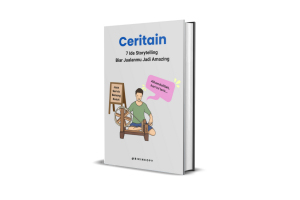 Ebook Ceritain: 7 Ide Storytelling Copywriting Biar Jualan Makin Amazing (Komisi Affiliate 50%)