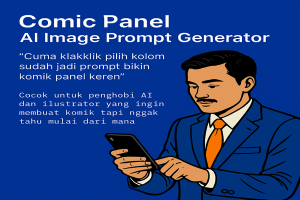 Comic Panel AI Image Prompt Generator
