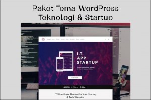 Paket Tema WordPress Teknologi & Startup 