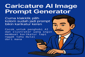 Caricature AI Image Prompt Generator