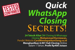 Quick WhatsApp Closing Secrets!