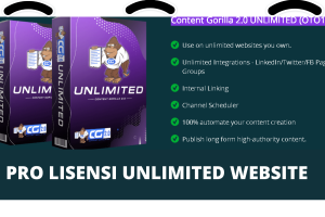 Content Gorilla 2.0 Pro Lisensi Unlimited Website