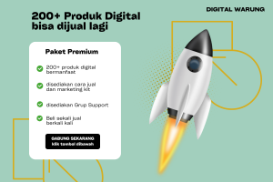 200++ produk digital bisa dijual kembali