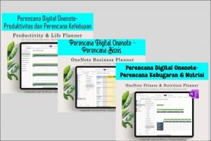 3 Bundle Perencana Digital Onenote