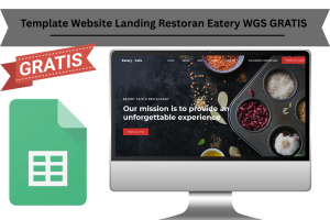 Template Website Landing Restoran Eatery WGS GRATIS 