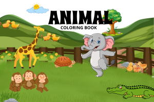 Animal Coloring Book 