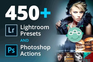 Paket 450+ Lightroom Presets and Photoshop Actions