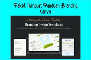 Paket Templat Panduan Branding Canva