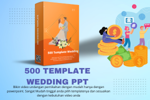 PLR 500 Template PPT Wedding