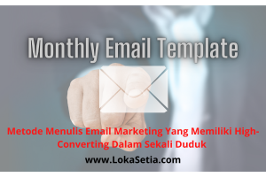 Monthly Email Template