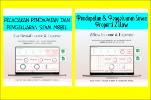 Bundel Spreadsheet Sewa Mobil dan Sewa Properti Zillow