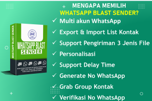 WhatsApp Blast Sender 1 Licence