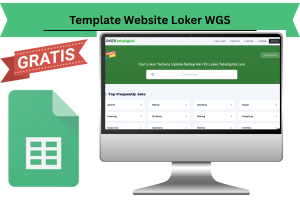 Template Website loker WGS