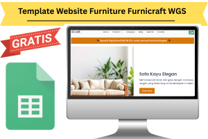 Template Website Furniture Furnicraft WGS