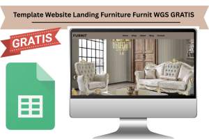 Template Website Landing Furniture Furnit WGS GRATIS 