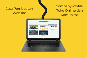Jasa Pembuatan Website Company Profile, Komunitas dan Toko Online