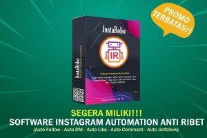 INSTAROBO - Software Autofollow, AutoDM, Autolike, Autocomment, AutoUnfollow Instagram