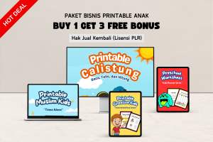 Printable Anak (Paket Bisnis - Lisensi PLR)