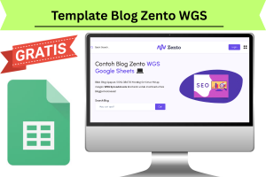 Template Gratis Blog Zento WGS