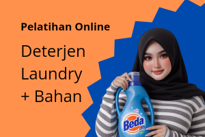 Pelatihan Online Deterjen Laundry