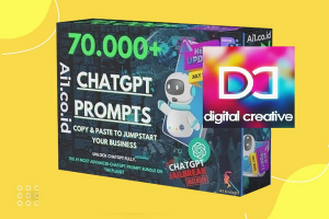 70.000+ Prompts ChatGPT Mega Pack: Prompt Siap Pakai, Solusi Terbaik Buat Sukses Bisnis Online!