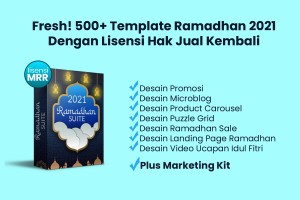 Fresh 500+ Template Ramadhan 2021 Lisensi MRR