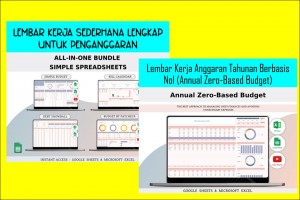 2 Bundle Lembar kerja Penganggaran