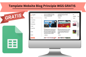 Template Website Blog Principle WGS GRATIS 