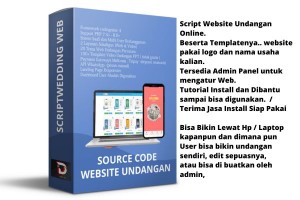 Script Web Jasa Undangan Online