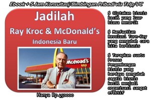 Jadilah Ray Kroc & McDonald's Indonesia Baru