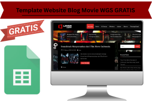 Template Website Blog Movie WGS GRATIS 